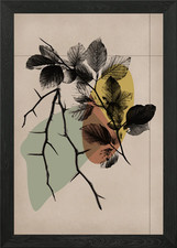 Herz der Natur gerahmtes