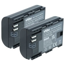 2x Akku für Canon Batteriegriff BG-E7 BG-9 BG-E6 BG-E13 BG-E14 1300mAh 7,4V