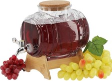 3L Glasfass mit Hahn