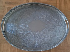 Ovales dekoratives Tablett  52