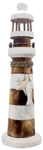 Leuchtturm deko maritim - leuchtturm, holz