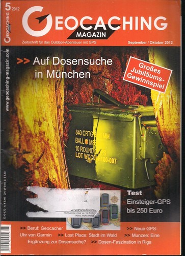 Geocaching magazin 2012 - geocaching, /2012