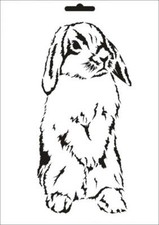 Wandschablone Maler T-shirt