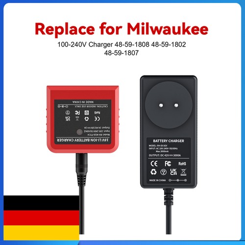 M18 ladegerät für milwaukee - ladegerät,