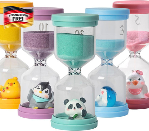 Kinder sanduhr min bunt - 30,
