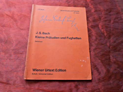 Bach kleine präludien und - bach,