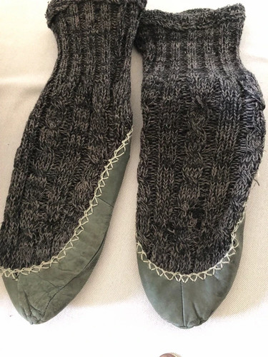 Hüttenschuhe hausschuhsocken - hüttenschuhe,