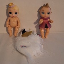 Baby Born Surprise Zapf  2 Minipuppen mit Schlafsack mit Krone