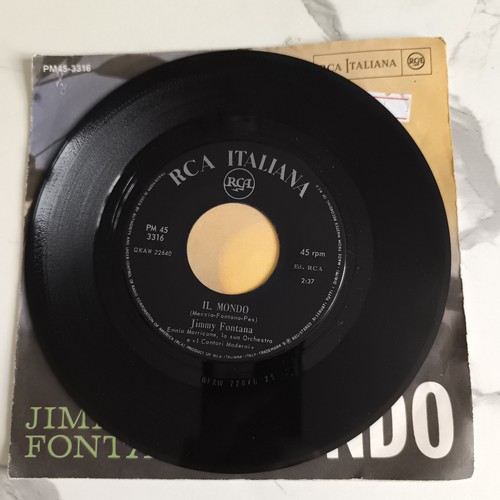 1965 jimmy fontana mondo - fontana, 7"