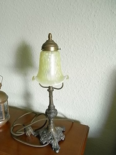 Antik tischlampe jugendstil - antik,