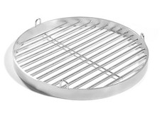 Grill Edelstahl mit Halteösen, Größen 30, 40, 50, 60, 70, 80, 90cm Schwenkgrill