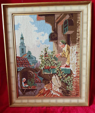 Gobelin Stickbild mit