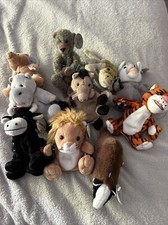 10 Coca-Cola Stofftiere mit