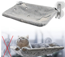 Katzen Fensterliege Hängematte Hammock mit Sternen Katzenliege Bis 20kg Defekt