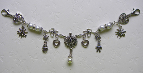 Dirndl charivari kette - dirndl, perlen
