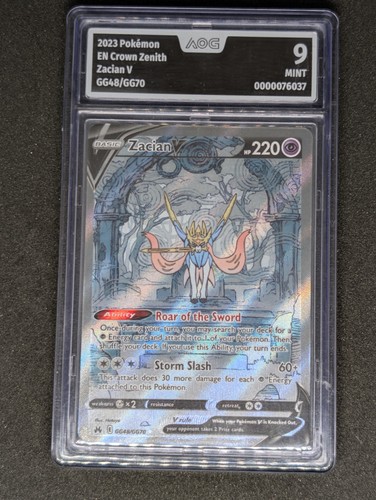 Pokemon zacian aog 9 - v,