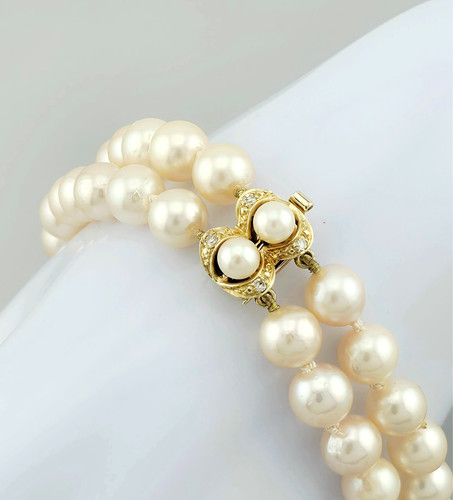Perlenarmband reihig gold - perlenarmband, 2