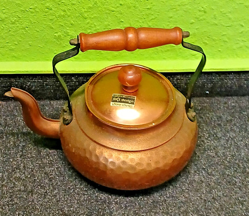Vintage wasserkessel aus - vintage,