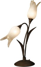 rustikale MASSIVE Tischlampe