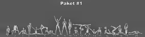 20x akt erotische frauen - akt,