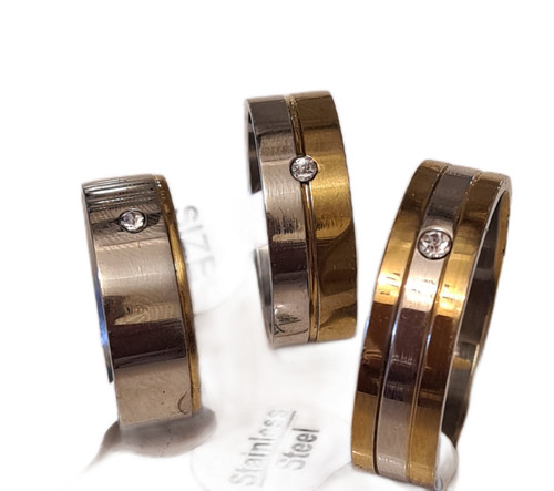 Modeschmuck ring edelstahl - modeschmuck,