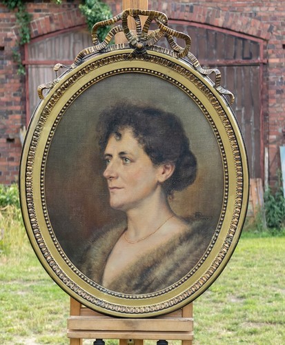 Porträt einer dame - einer,