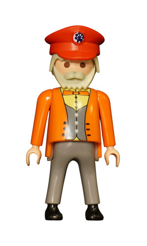 Playmobil figur zug bahnhof - figur,