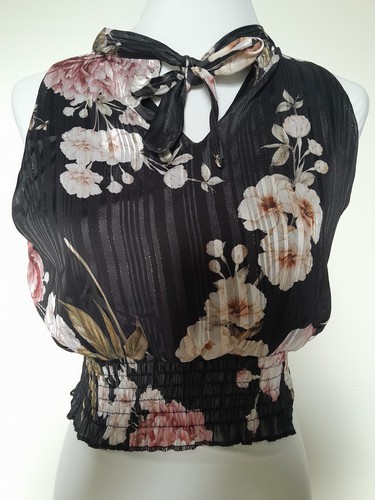 Schwarzes oberteil mit rosa - schwarzes,