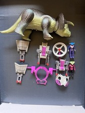 TYCO Dino Riders Triceratops lose komplett only grey parts