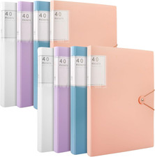 A4 Sichtbuch mit 40 Taschen