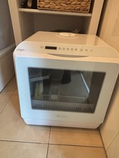 Singlehomie Mini Geschirrspüler 45cm Freistehen Spülmaschine Tischgeschirrspüler