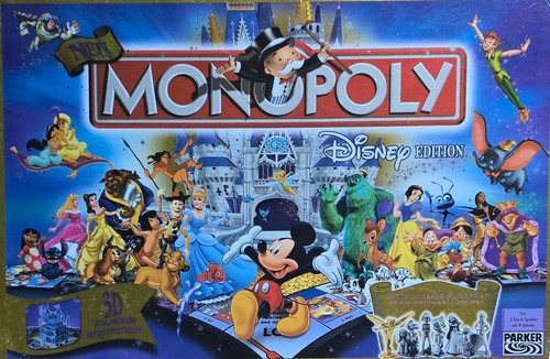 Monopoly disney - disney, 3d