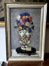 mondänes Art Deco Blumenbild, Ferdinand Spiegel München, 30iger Jahre, gerahmt