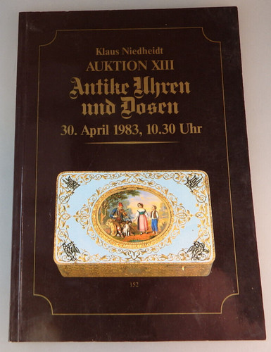 Auktionskatalog taschenuhren - auktionskatalog,