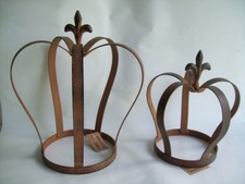 1 Krone Eisen braun deko