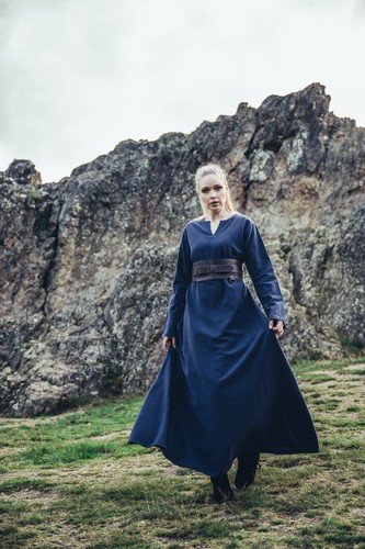 Wikinger unterkleid baumwolle - unterkleid,