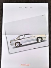 Audi Coupe Kamei X1 Original Tuning Prospekt / Poster von 1983, DIN A3