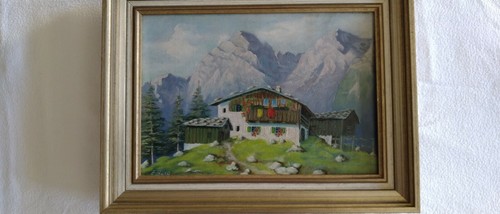 ölgemälde alter tiroler - ölgemälde,