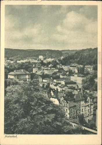 Marienbad tschechien boehmen - marienbad,