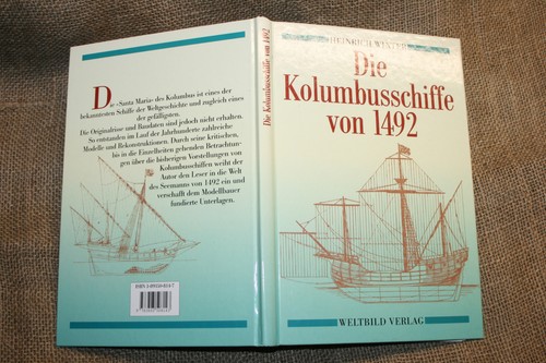 Fachbuch kolumbusschiffe pinta - kolumbusschiffe,