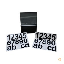 Paulmann Neda LED-Hausnummernleuchte Solar Außenlampe Hausnummer anthrazit