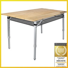 Klappbarer Bambus Campingtisch