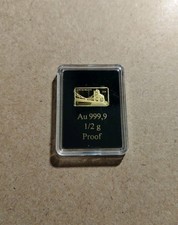 0,5gr. Goldbarren 2019, Tower