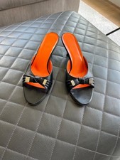 Gucci Damenschuhe, Mules, schwarz, Größe 38