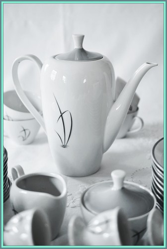 Vintage dekoratives porzellan - vintage,dekoratives,