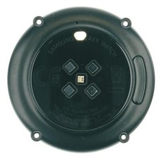 Samsung Galaxy Watch Active SM-R500 Back cover Scheibe Glas + Kleber schwarz