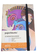 Paperblanks Mini Kalender 2023 Maria & Mares Wochenplaner Hardcover Laurel Burch