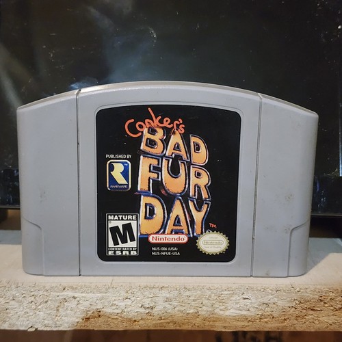 Conker bad fur - conker's, nintendo