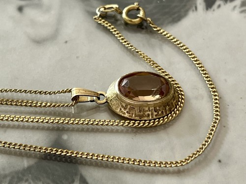 Vintage halskette mit - vintage,