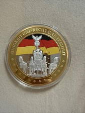 Einigkeit Recht Freiheit Quadriga. - Gigant Medaille 110 G. 70 mm - in PP -